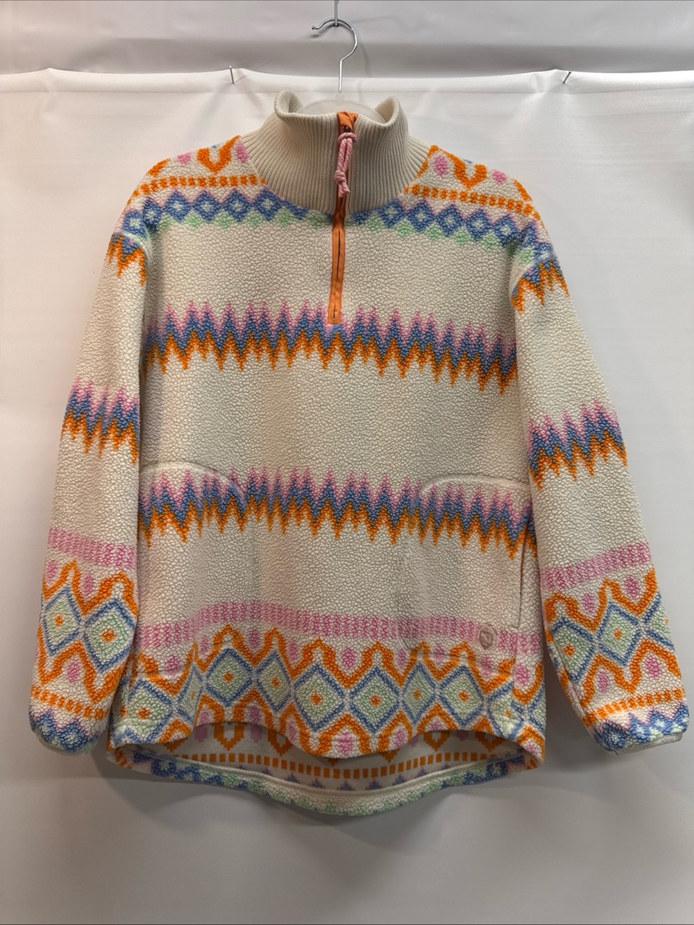 Kari Traa Ruthie Midlayer Half Zip Nordic Fleece Pullover Women’s Sz M Midlayer